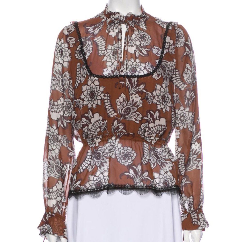 Nicholas Floral Blouse Size 4